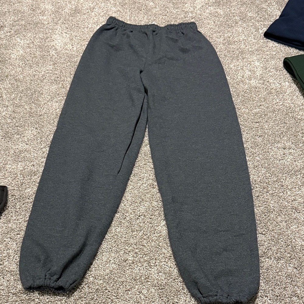 Dark Gray Gildan Sweatpants